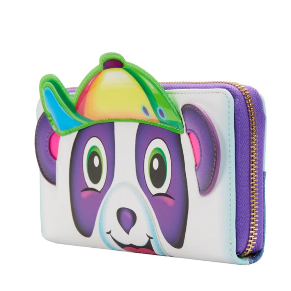 Loungefly Exclusive - Lisa Frank Panda Painter Cosplay Wallet - Picture 2 of 6